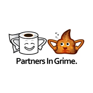 Partners In Grime Poop Emoji T-Shirt