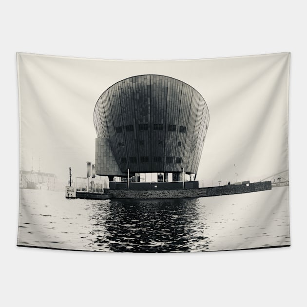 Amsterdam Architecture 3 / Swiss Artwork Photography Tapestry by RaphaelWolf