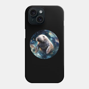 Space Manatee Phone Case