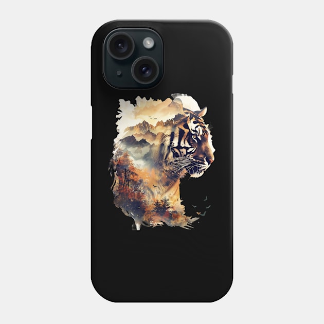 Tiger Color Genetic Phone Case by GodeleineBesnard