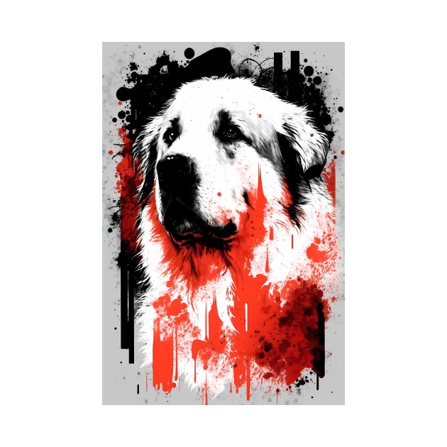 Great Pyrenees Portrait by TortillaChief