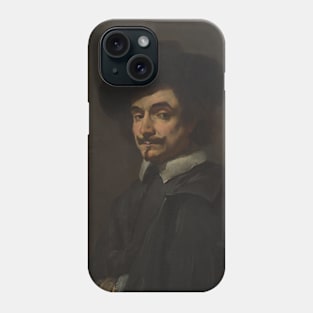 Portrait of a Man by Jan Baptist Weenix Phone Case