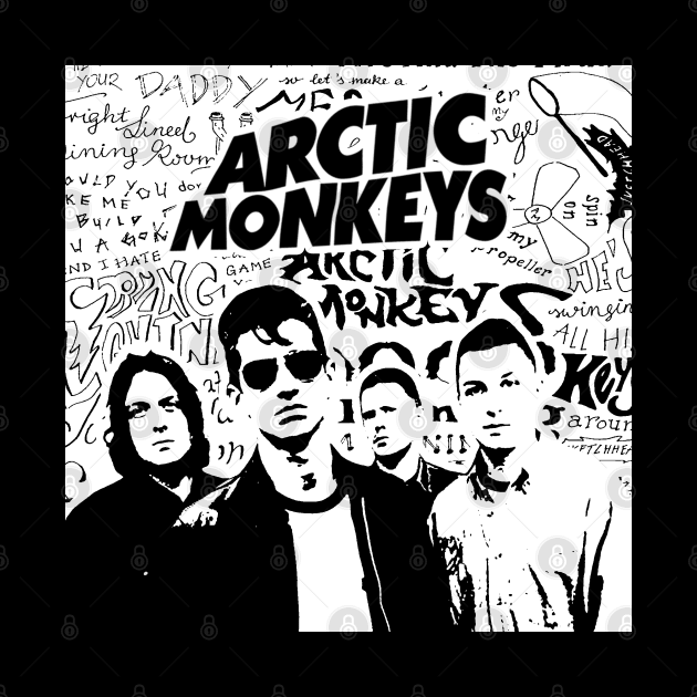 Arctic Monkeys GrungeTexture by 4stroboy