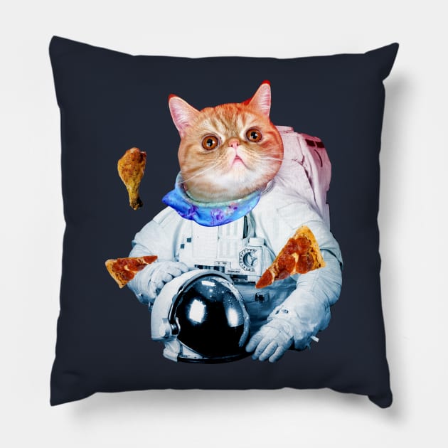 Space Punky Pillow by Mr Eggs Favorites