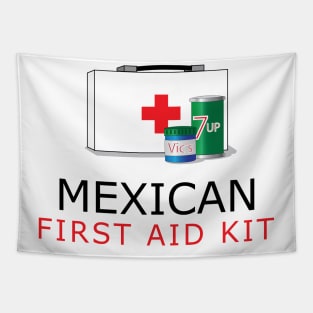 Mexican First Aid Kit Tapestry