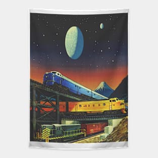 Retro Engines, Cosmic Dreams Tapestry