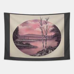 Icy Lake Tapestry