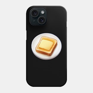 Butter Kawaii Yummy Coffee Vintage Bread Sandwich Toast Phone Case