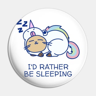 Unicorn - I'd rather be sleeping Pin