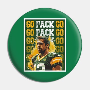 Aaron Rodgers Go Packers! Pin