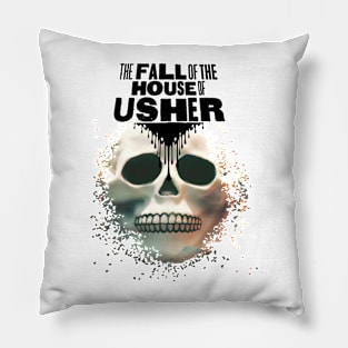 The Fall of the House of Usher Carla Gugino skull mask Pillow