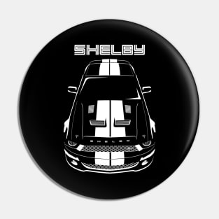 Ford Mustang Shelby GT500 KR 2008-2009 - White Stripes Pin