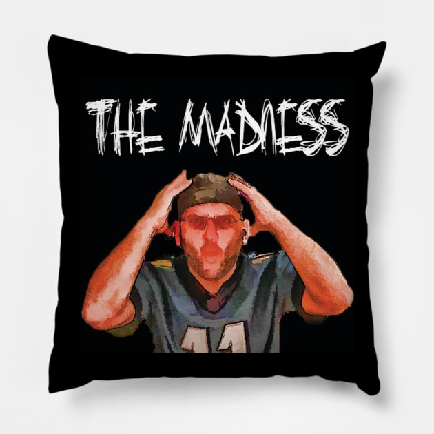 The Madness Podcast with Rob Langi - LOGO Pillow by Philly Focus, LLC