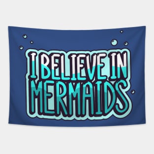 believe in mermaid2 Tapestry