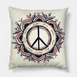 Flower power Pillow