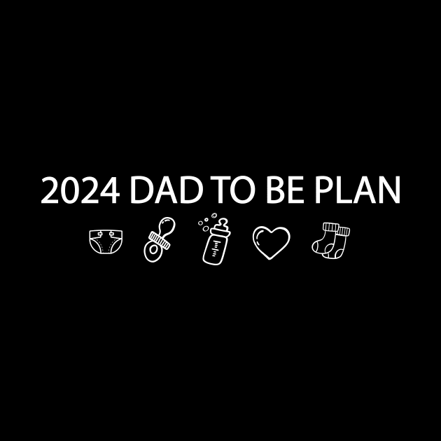 Funny New Dad To Be 2024 Baby Arrival Pregnancy Announcement by Elitawesome