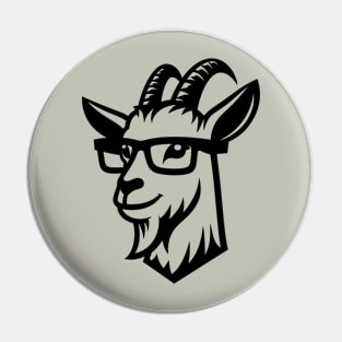 Nerdy Goat Pin