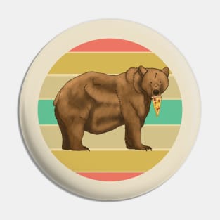 Pizza Bear Version One Pin