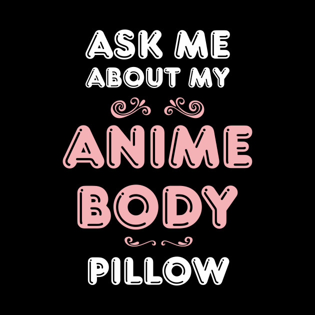 Ask Anime Body Pillow Funny Waifu Japan Otaku Hobby Fan Anime Body