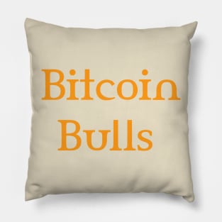 Bitcoin Bulls Pillow