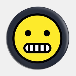 Worrying Emoji Pin