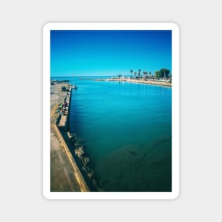 Blue Sea Summer Vacation Phishing Italy Magnet