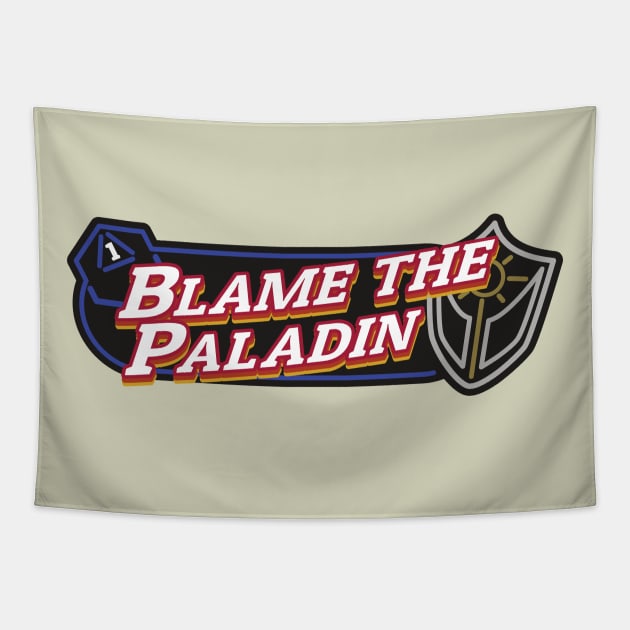 Blame the Paladin Tapestry by PaperStingRay