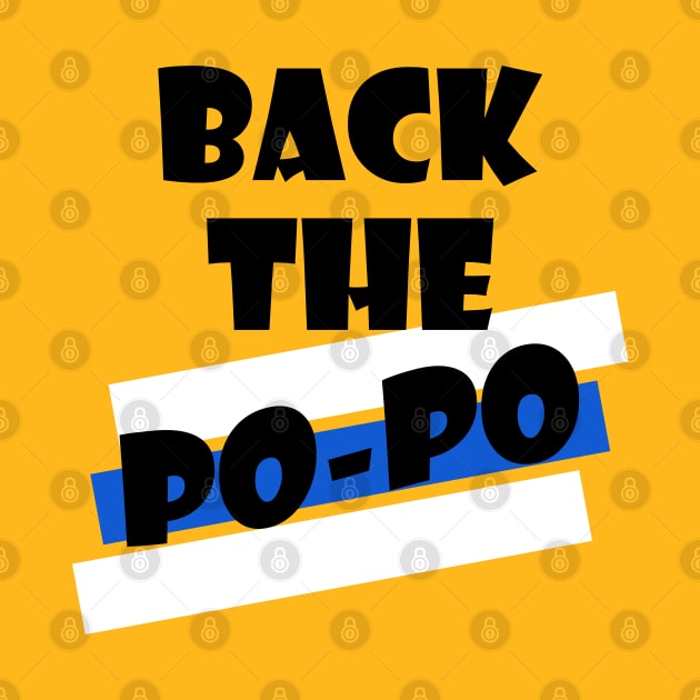 Back The Po-Po by Maries Papier Bleu