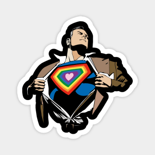 Pride hero Magnet