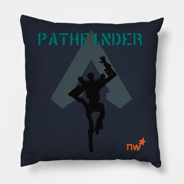 Pathfinder Pillow by nenedasher