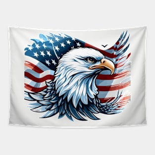 USA Flag Eagle Tapestry