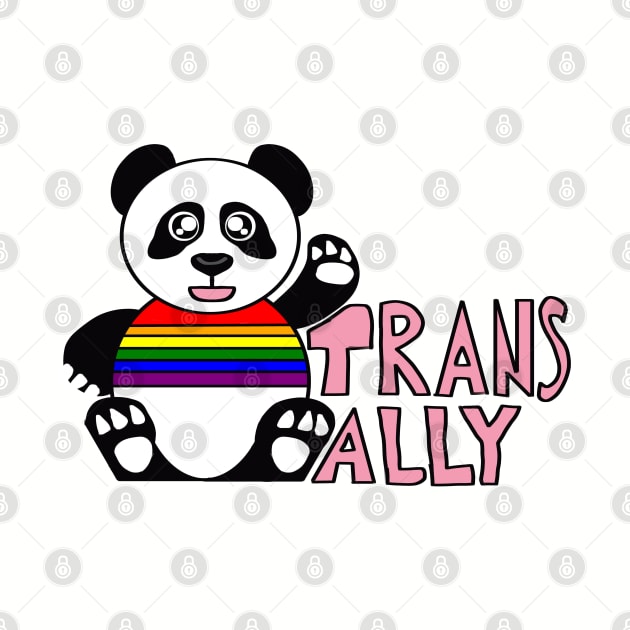 Pride Ally Panda by BjernRaz