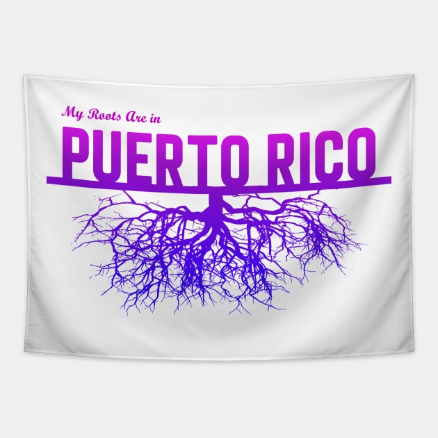 My Roots Are in Puerto Rico Tapestry by Naves