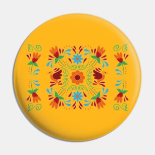 Mexican Embroidery Pin