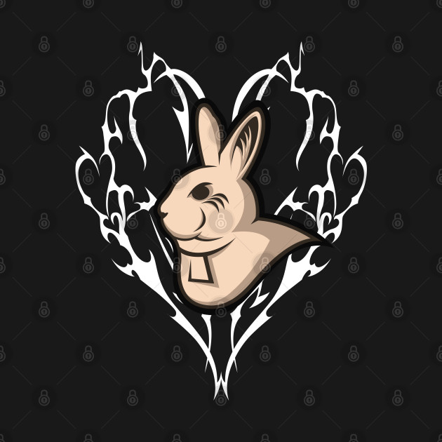 Rabbit heart by Imimz.z designs