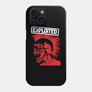 White Skull of Red Phone Case