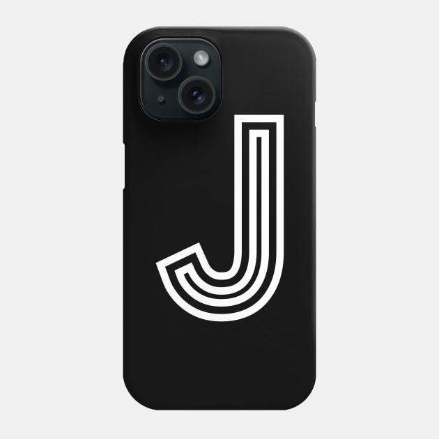 Letter J Phone Case by RaymondWareNYC