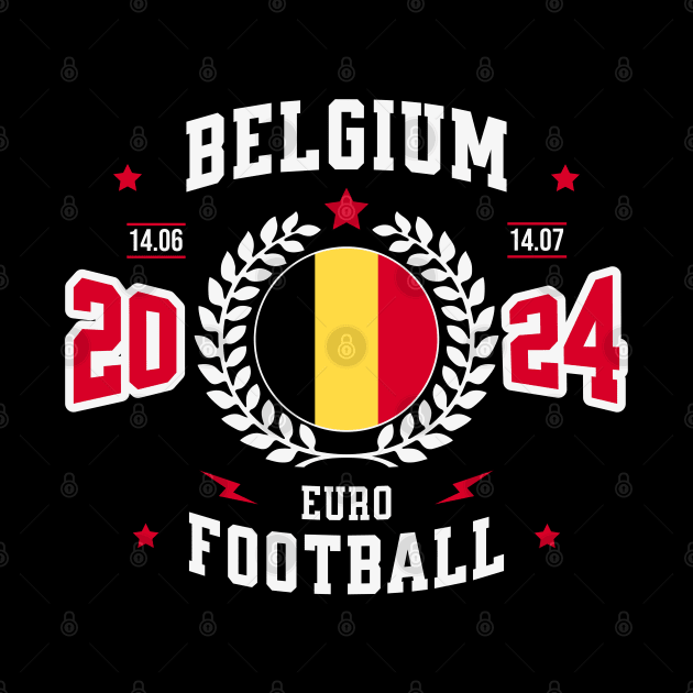 Belgium 2024 Football Supporter by Kicosh