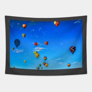 Albuquerque Hot Air Balloon Fiesta Tapestry