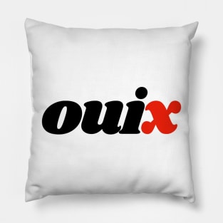 OUI X Pillow