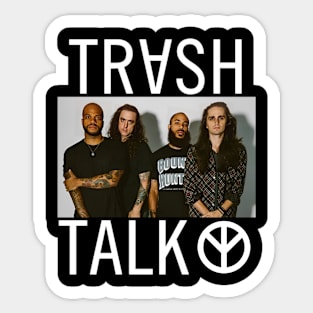 Trash Talk Logo Sticker – Trash Talk Project