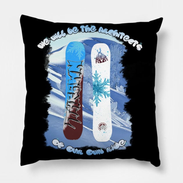 MERCH SW Thrawn Winter Solstice Snowboard Pillow by #StarWars SWAG 77 Style