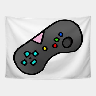 Game Controller Doodle Art Tapestry