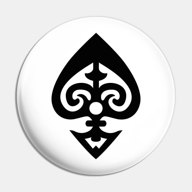 spades Pin by mag-graphic