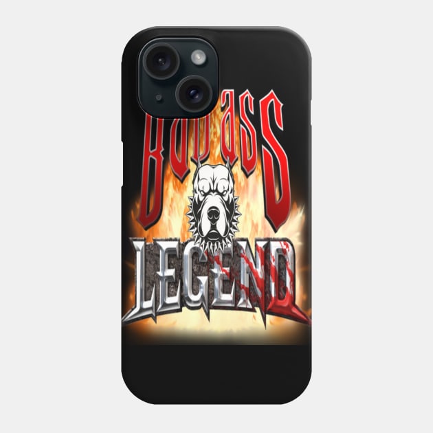 BADASS LEGEND Phone Case by BIG DAWG APPAREL