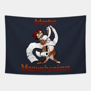 Adeptus Meowchanicus Tapestry