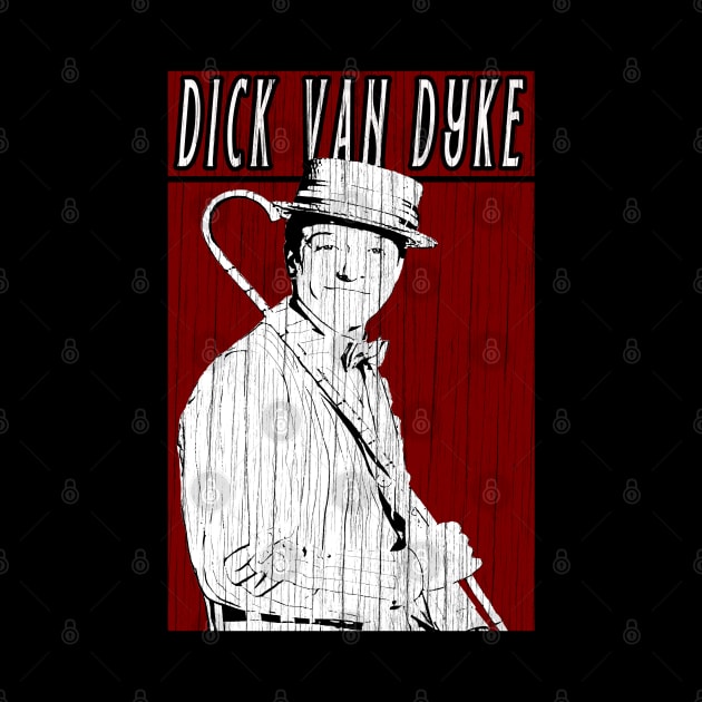 Vintage Retro Dick Van Dyke by Projectup