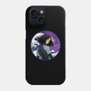 Alita's Cybernetic Soul - Unleash the Warrior Within with Battle Tee Phone Case