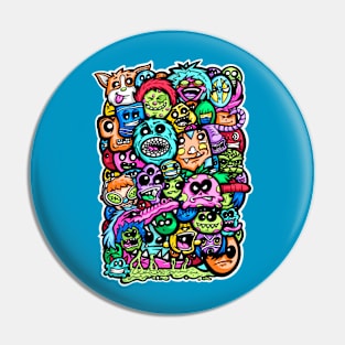 Monster House Pin