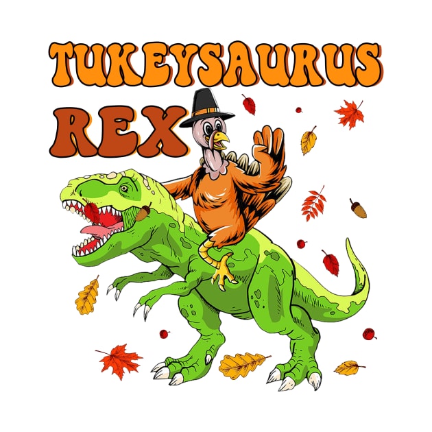 Turkeysaurus Rex Dab Turkey Dino Toddler Boys Thanksgiving by wfmacawrub